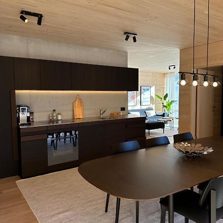 Mondholz Ferienwohnung Andermatt Bagian luar foto