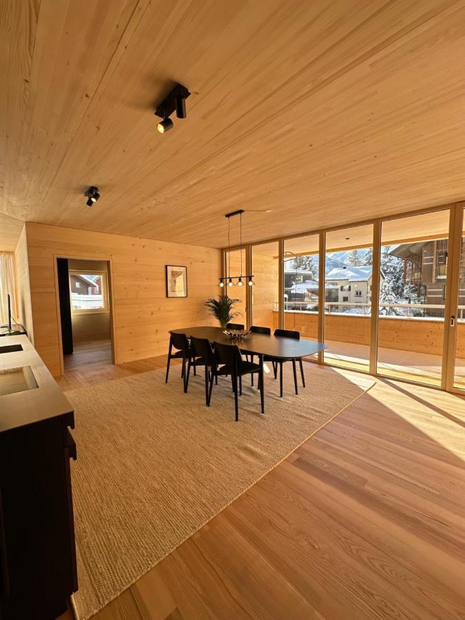 Mondholz Ferienwohnung Andermatt Bagian luar foto