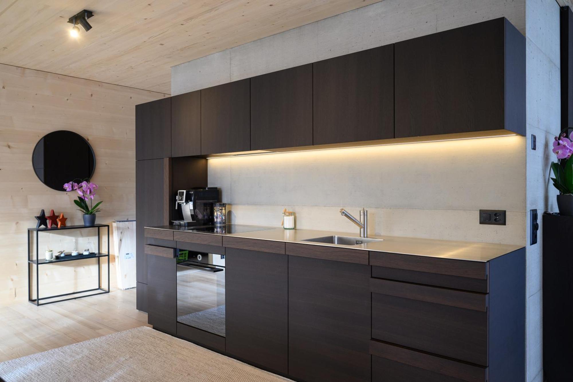 Mondholz Ferienwohnung Andermatt Bagian luar foto